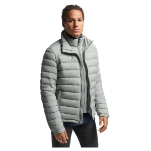 Superdry Veste Studios Padded Dove Grey 2XL Homme