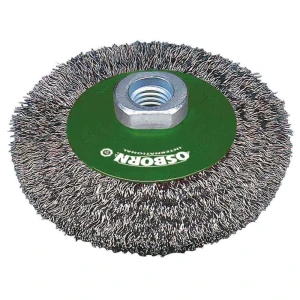 Osborn Cepillo De Alambre Ondulado Circular Acero 0002512361 M14 100x10x20 Silver One Size