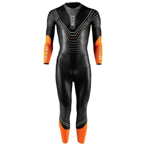 Huub Traje De Neopreno De Manga Larga Araya Black / Orange S