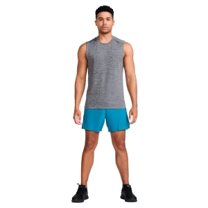 2xu T-shirt Sans Manches Motion Harbor Mist / Black XL