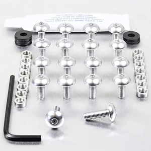 Pro Bolt Kit De Tornillos De Carenado Ktm Fktm410s Silver One Size