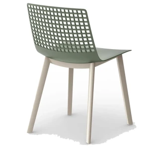 Resol Chaise De Jardin Click Wire Greenish Gray / Ivory One Size