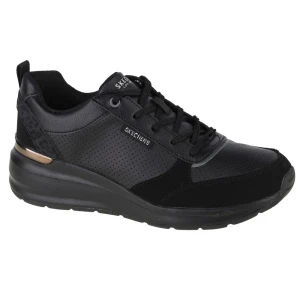 Skechers Baskets Billion Black Engineered Knit / Trim EU 39 Femme