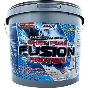 Amix Isolat De Protéine De Lactosérum Fusion Fraise 4000g