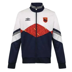 Umbro Veste De Survêtement Spain World Cup 2022 Medieval Blue / Brilliant White / High Risk Red S Homme,Femme