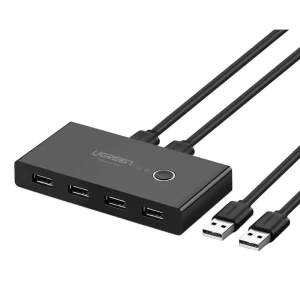 Ugreen Hub 30767 2x4 Usb Black One Size unisex