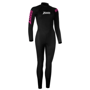 Zoggs Traje De Neopreno De Manga Larga Para Mujer Ow Multix Vl Fs 2.5 Mm Black / Pink 2XL