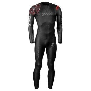 Zoggs Traje De Neopreno De Manga Larga Ow Myboost Shell Fs 3/2 Mm Black / Red S