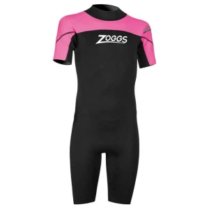 Zoggs Shorty De Manga Corta Junior Sea Ranger 1.5 Mm Pink 6 Años