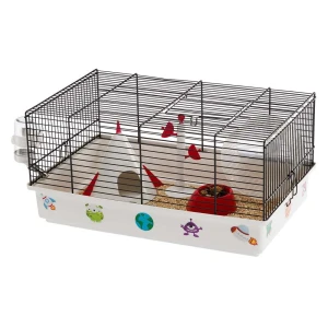 Ferplast Cage Pour Hamster Criceti 9 Space White / Black One Size
