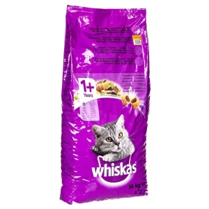 Whiskas Comida Seca Para Gatos Adultos Con Pollo 14kg Purple 14kg