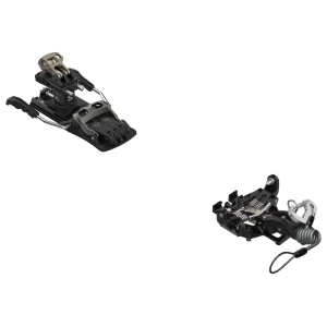 Salomon Fijaciones De Esquí De Montaña T Mtn Pure 100 Mm+leash&brake Black / Titan 100 mm