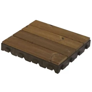 Artplast Carreau De Sol Combi-wood 40x40x6.5 Cm Wood One Size