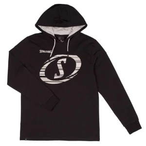 Spalding Sweat à Capuche Fast Black / Grey Melange 2XL Homme