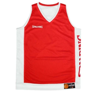 Spalding T-shirt Sans Manches Reversible Red / White XL Homme