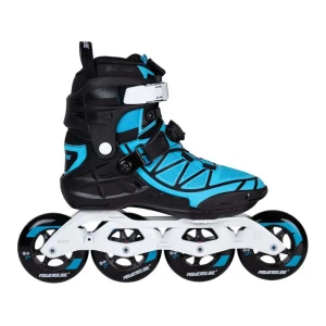Powerslide Patins En Ligne Phuzion Argon Bluebird 100 Black / Blue EU 47 Homme,Femme