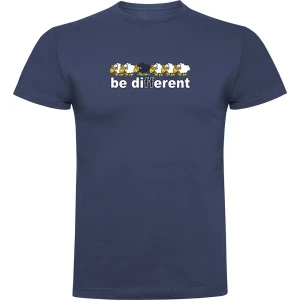 Kruskis T-shirt à Manches Courtes Be Different Surf Denim Blue XL Homme