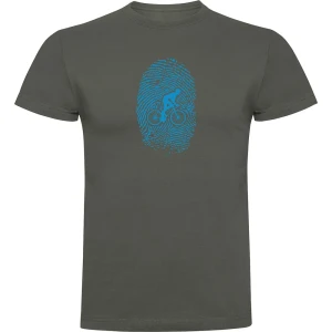Kruskis T-shirt à Manches Courtes Biker Fingerprint