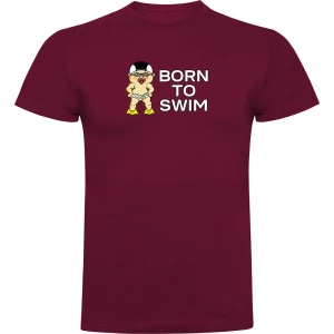 Kruskis T-shirt à Manches Courtes Born To Swim
