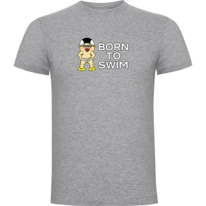 Kruskis T-shirt à Manches Courtes Born To Swim