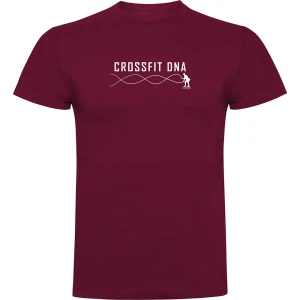 Kruskis T-shirt à Manches Courtes Crossfit Dna Dark Red 3XL