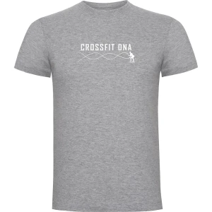 Kruskis T-shirt à Manches Courtes Crossfit Dna Heather Grey L