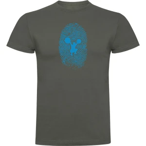 Kruskis T-shirt à Manches Courtes Fitness Fingerprint Dark Army Green XL