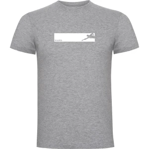 Kruskis Camiseta De Manga Corta Frame Swim Heather Grey 3XL