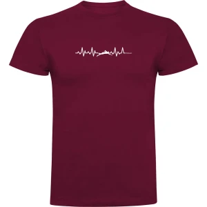 Kruskis T-shirt à Manches Courtes Swimming Heartbeat