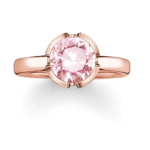 Thomas Sabo Bague 034-540-9-54 Rose Gold / Pink One Size Femme
