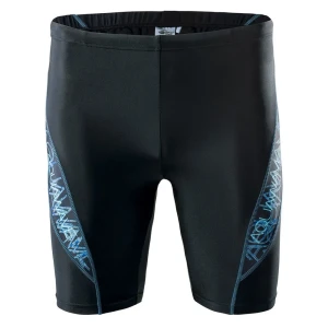 Aquawave Bañador Bóxer Barid Black / Blue Curacao Logo M