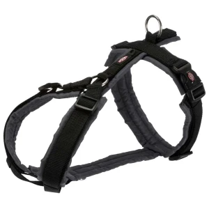Trixie Harnais Pour Chien Trekking New Premium 25 Mm Black / Graphite 70-85 cm