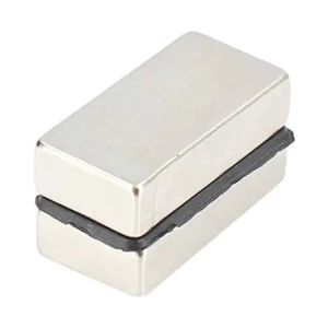 Ferrestock Aimant Néodyme 40x20x10 Mm 2 Unités Silver One Size