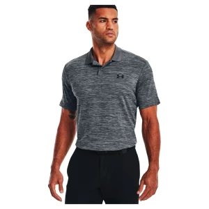 Under Armour Golf Polo à Manches Courtes Performance 3.0 Pitch Gray / Black M Homme