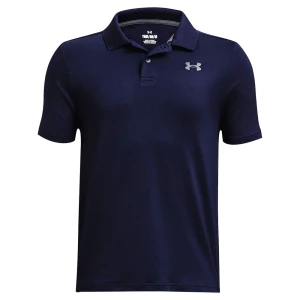 Under Armour Golf Polo à Manches Courtes Performance Midnight Navy / Pitch Gray 7 Années Garçon