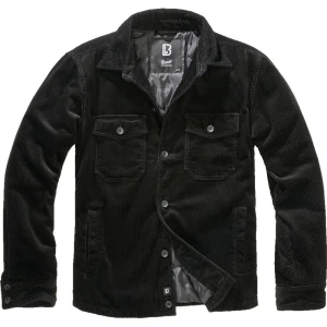 Brandit Veste Corduroy Black L Homme