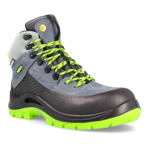 Paredes Seguridad Botas De Seguridad Endino S3 Hi Ci Fo Wr Esd Src Grey / Green EU 39