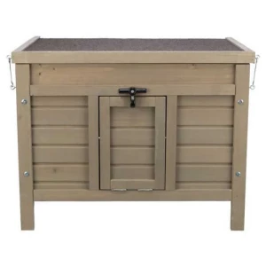 Trixie Maison Des Rongeurs Natura 42x43x51 Cm Grey One Size
