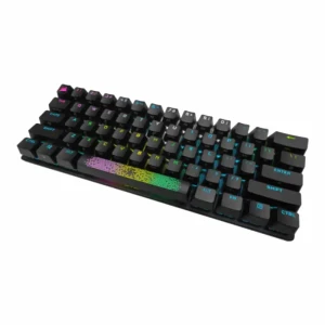 Corsair Clavier Mécanique Sans Fil Gaming K70 Pro Mini Mx Red Rgb Espagnol Black One Size unisex