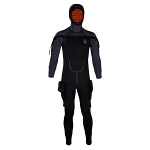 Apeks Traje Húmedo De Buceo Thermiq Adv 8/7 Mm Black / Silver L