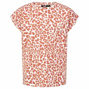 Hummel T-shirt à Manches Courtes Jumpy Aop Copper Brown 110 cm Garçon,Fille