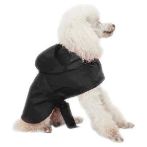 Mi&dog Chubasquero Para Perro Black 90 cm