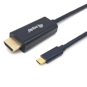 Equip Adaptateur Usb-c Vers Hdmi 133413 3 M Black One Size unisex
