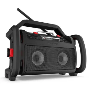 Perfectpro Radio Portable Rockpro Black One Size unisex