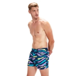 Speedo Bañador Corto Printed Leisure 14´´ Ammonite Blue / Aquarium / Miami Lilac / Spritz L