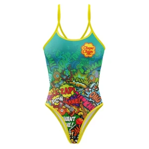 Otso Traje De Baño Chupa Chups Comic Light Brown S