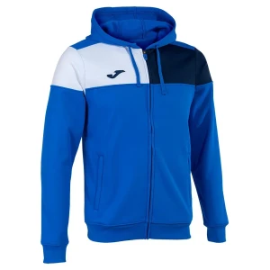 Joma Sweat-shirt à Zip Crew V Royal / Navy / White 5-6 Années Garçon