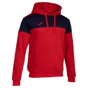 Joma Sweat à Capuche Crew V Red / Navy 4-5 Années Garçon