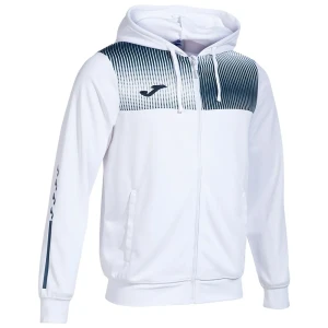 Joma Sweat-shirt à Zip Eco Supernova White / Navy 4-5 Années Garçon