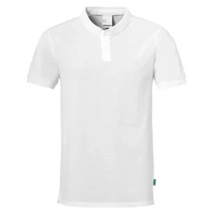 Uhlsport Polo à Manches Courtes Essential Prime White 11-12 Années Garçon,Fille